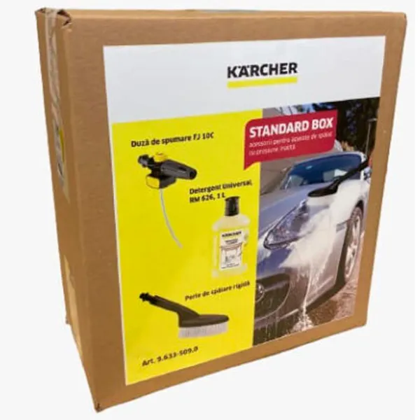 Soluție pentru aparate de spălat cu presiune înaltă KARCHER Standart Box 9.633-509.0 pentru îndepartarea murdăriei photo 2