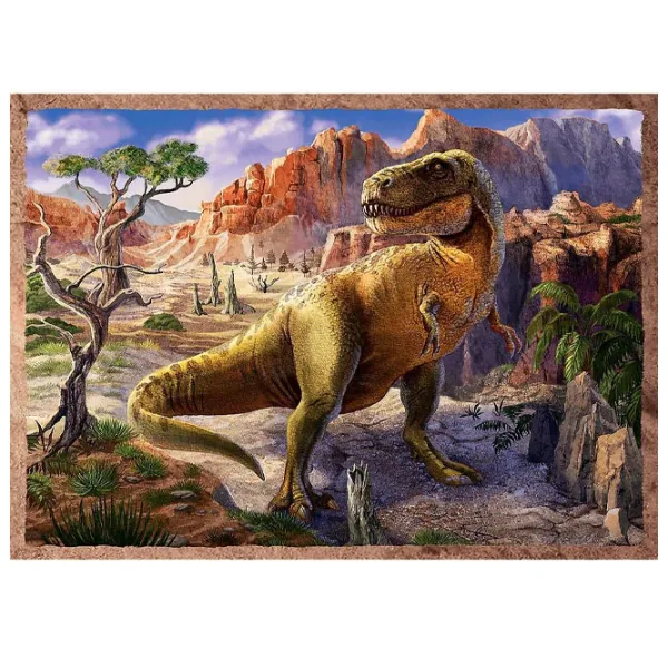 Puzzle 2D Trefl 4in1 Interesting Dinosaurs 4+/ Numărul de piese: 207 photo 3