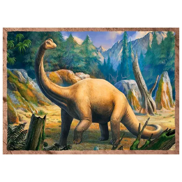 Puzzle 2D Trefl 4in1 Interesting Dinosaurs 4+/ Numărul de piese: 207 photo 4