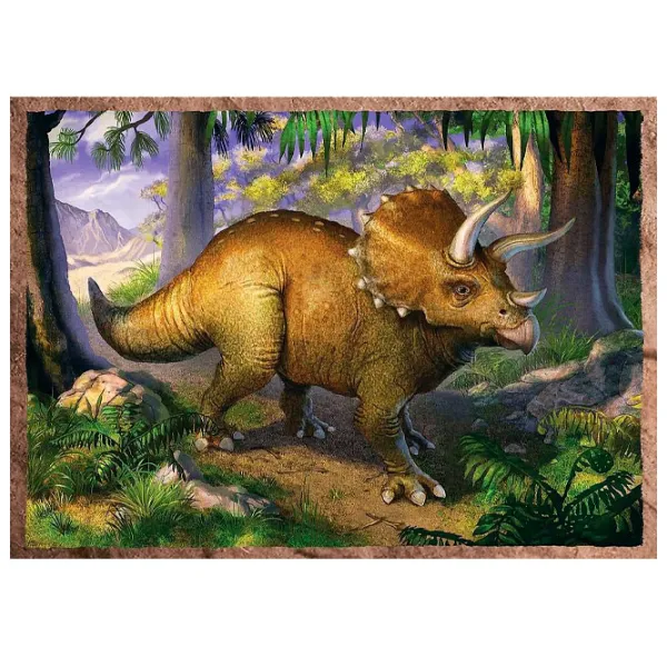 Puzzle 2D Trefl 4in1 Interesting Dinosaurs 4+/ Numărul de piese: 207 photo 5