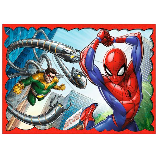 Puzzle 2D Trefl 4in1 The Heroic Spiderman 4+/ Numărul de piese: 207 photo 5