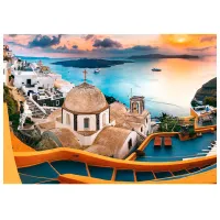 Puzzle 2D Trefl Fairytale Santorini 14+/ Numărul de piese: 1000 photo 3