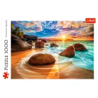 Puzzle 2D Trefl Samudra Beach 14+/ Numărul de piese: 1000 photo 2