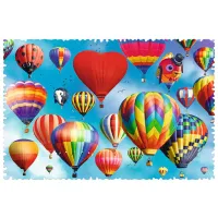 Puzzle 2D Trefl Colourful balloons 10+/ Numărul de piese: 600 photo 2