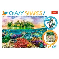Puzzle 2D Trefl Tropical island 10+/ Numărul de piese: 600 photo 2