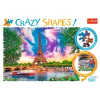 Puzzle 2D Trefl Sky over Paris 10+/ Numărul de piese: 600 photo 2