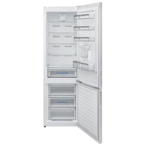 Frigider Daewoo FKM367FWR1RS cu congelator jos 367 l / 201 cm / White photo 2