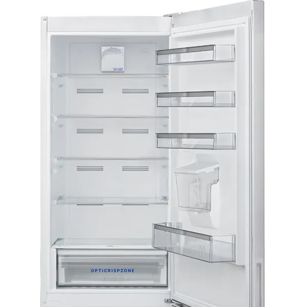 Frigider Daewoo FKM367FWR1RS cu congelator jos 367 l / 201 cm / White photo 4