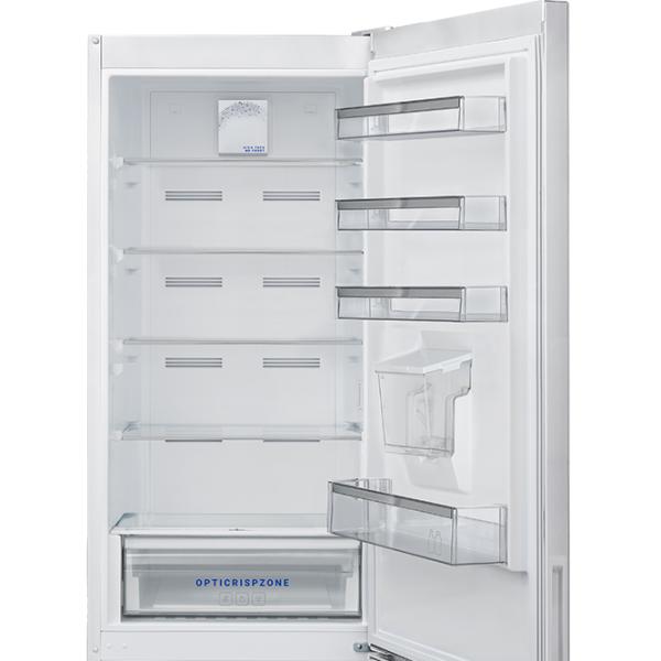 Frigider Daewoo FKM367FWR1RS cu congelator jos 367 l / 201 cm / White photo 4