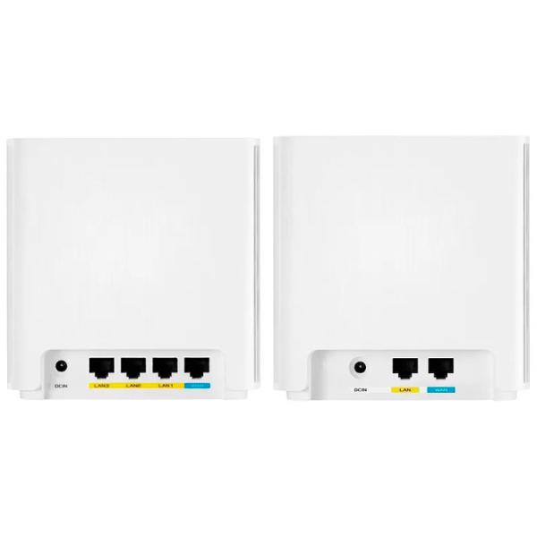 Wi-Fi Router Asus ZenWiFi XD6 2pk 574 Mbit/ s/ 4804 Mbit/ s/ White photo 3