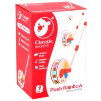 Игрушка из дерева Classic World Push Rainbow 1+/ Развитие photo 2