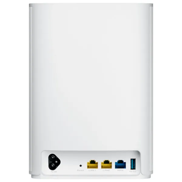 Wi-Fi Роутер Asus ZenWiFi AX Hybrid XP4 2pk 574 Мбит/ c/ 1201 Мбит/ с/ Белый photo 2
