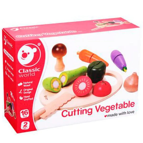 Joc de masă Classic World Cutting Vegetable 2+/ Dezvoltare photo 2