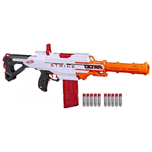 Игрушечный автомат Hasbro Nerf Ultra Strike F6024 8+/ Стрел/ Белый photo 2