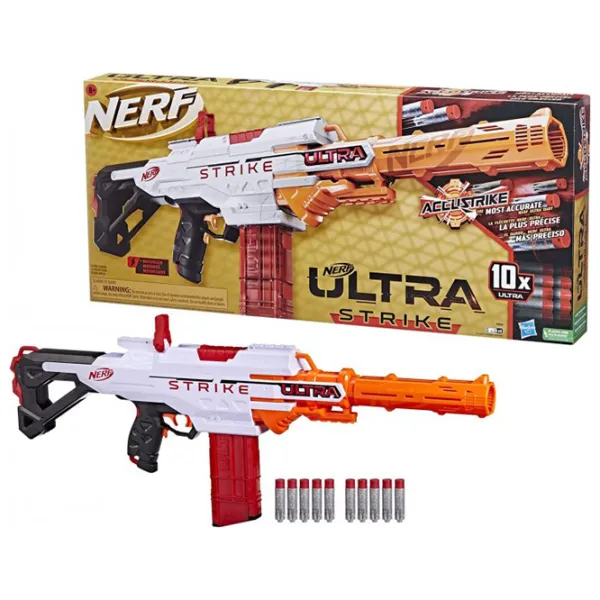Игрушечный автомат Hasbro Nerf Ultra Strike F6024 8+/ Стрел/ Белый photo 3
