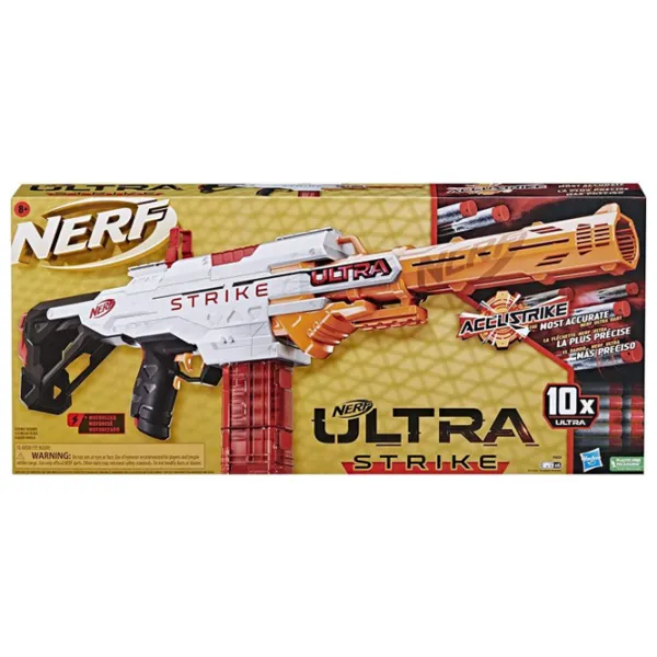 Игрушечный автомат Hasbro Nerf Ultra Strike F6024 8+/ Стрел/ Белый photo 4