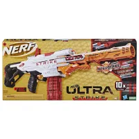 Pistol automat de jucărie Hasbro Nerf Ultra Strike F6024 8+/ Săgeți/ White photo 4