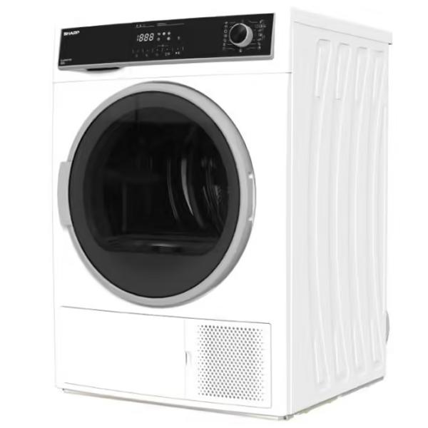 Mașină de uscat rufe SHARP KD-HHH0S7EW21-EE 10 kg/ White photo 2