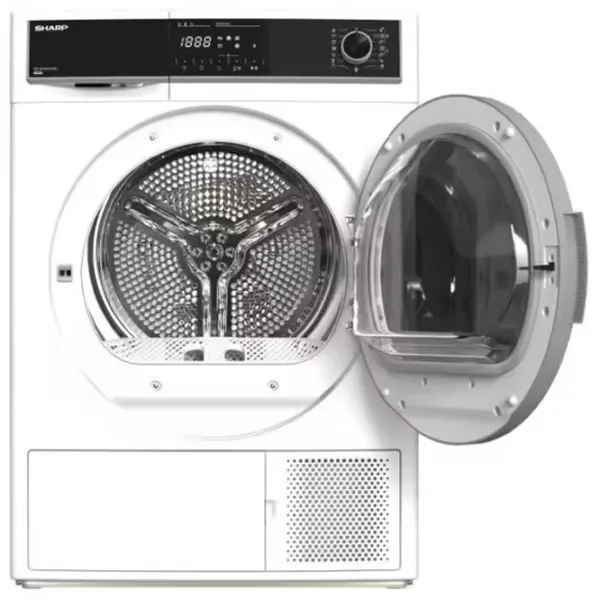Mașină de uscat rufe SHARP KD-HHH0S7EW21-EE 10 kg/ White photo 4