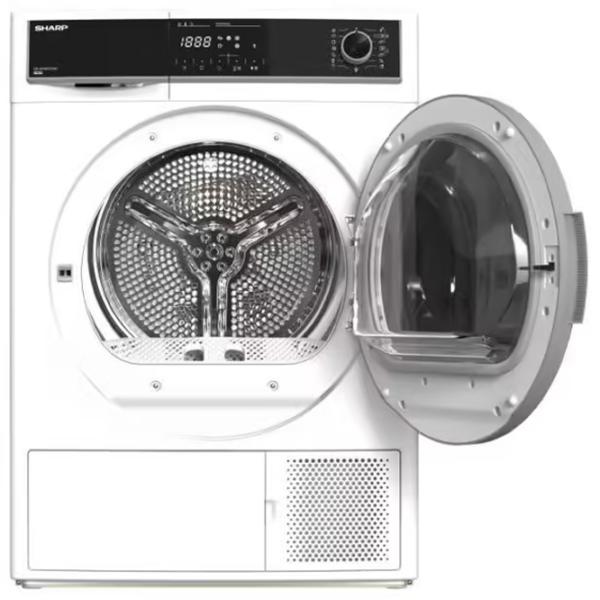 Mașină de uscat rufe SHARP KD-HHH0S7EW21-EE 10 kg/ White photo 4