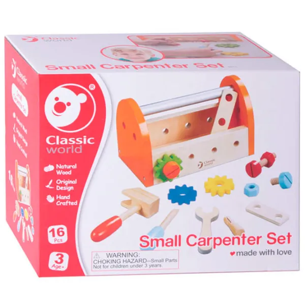 Joc de masă Classic World Small Carpenter Set 3+/ Dezvoltare photo 2