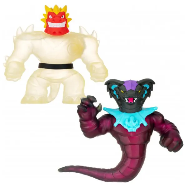 Фигурки Goojitzu Glow Shifters Ultraglow Blazagon VS Shadowfang Viper 4+/ Черный photo 2