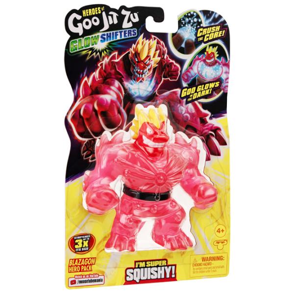 Фигурки Goojitzu Glow Shifters Blazagon Hero Pack 4+/ Розовый photo 2