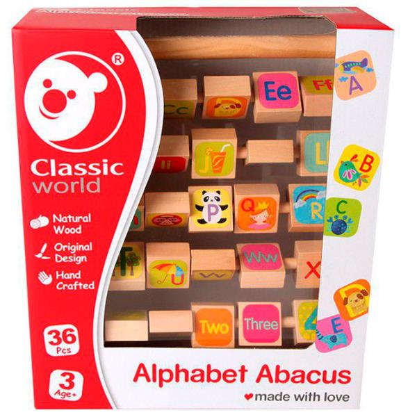 Joc de masă Classic World Alphabet Abacus 3+/ Dezvoltare photo 2
