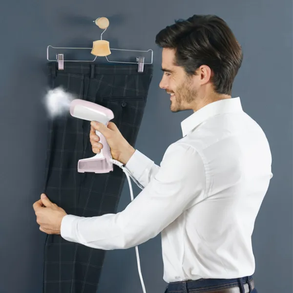 Vaporizator de călcat vertical Tefal DT3050E1 1300 W/ Pink photo 5
