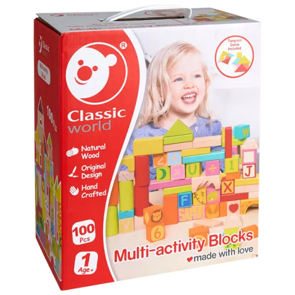 Настольная игра Classic World Multi-activity Blocks 1+/ Развитие photo 2