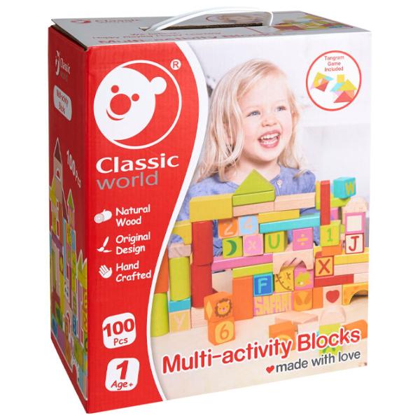 Настольная игра Classic World Multi-activity Blocks 1+/ Развитие photo 2
