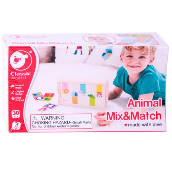 Joc de masă Classic World Animal Mix & Match 3+/ Dezvoltare photo 2
