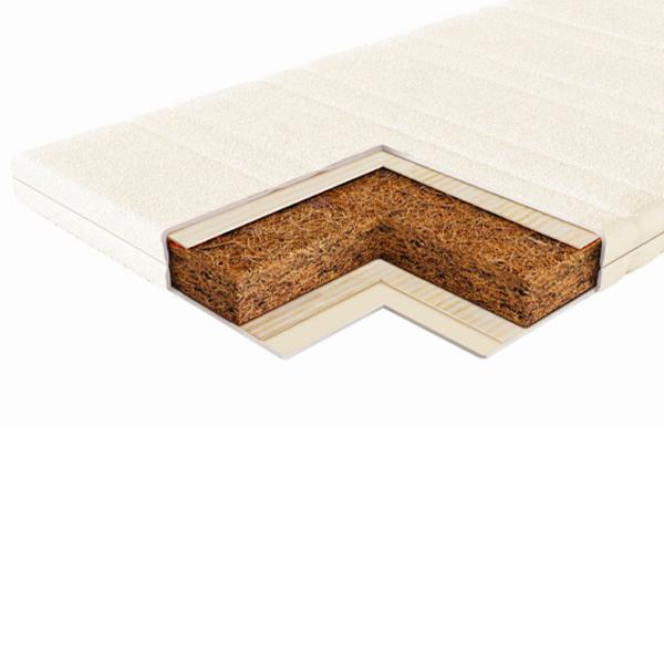 Saltea pentru copii Vegas Kids Coco (00013252) 125 x 65 cm/ Beige photo 2