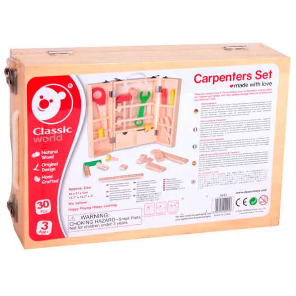 Joc de masă Classic World Carpenter Set 3+/ Dezvoltare photo 2