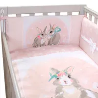 Детское постельное бельё Veres Summer Bunny (2600000090940 ) Холлофайбер/ Розовый Bunny photo 3