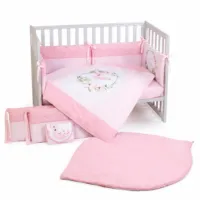Детское постельное бельё Veres Flamingo (2600000085731 ) Холлофайбер/ Розовый Flamingo photo 2