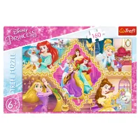Puzzle 2D Trefl Princesses Adventures 6+/ Numărul de piese: 160 photo 2