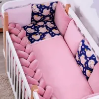 Детское постельное бельё Veres DreamChick (2600000095051 ) Холлофайбер/ Розовый Синий photo 3