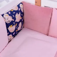 Детское постельное бельё Veres DreamChick (2600000095051 ) Холлофайбер/ Розовый Синий photo 4