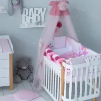 Детское постельное бельё Veres It's a girl (2600000091565) Холлофайбер/ Белый Pink photo 3