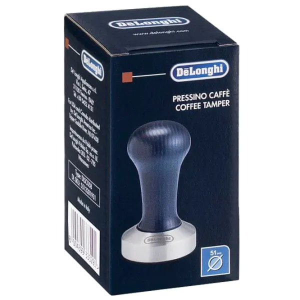 Тампер DeLonghi DLSC058 для идеальной упаковки молотого кофе в фильтр photo 2