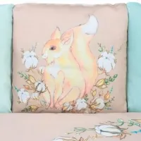 Детское постельное бельё Veres Cotton Touch (2600000090957 ) Холлофайбер/ Синий Beige photo 5