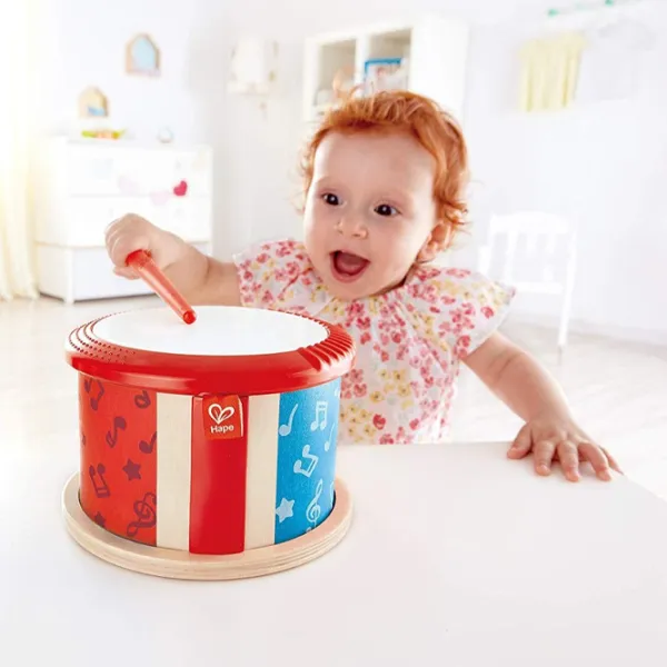 Музыкальная игрушка Hape Double-Sided Drum E0608A 3+/ Красный photo 3 Музыкальная игрушка Hape Double-Sided Drum E0608A 3+/ Красный photo 3
