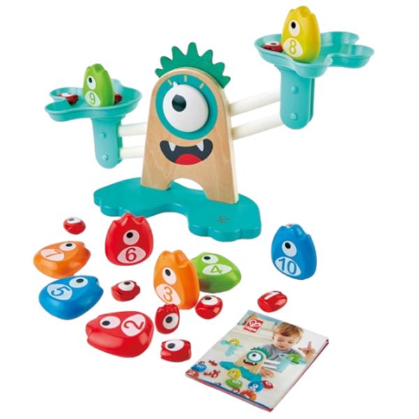 Музыкальная игрушка Hape Monster Math Scale E0511A 1.5+/ Разноцветный photo 2 Музыкальная игрушка Hape Monster Math Scale E0511A 1.5+/ Разноцветный photo 2