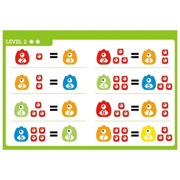 Музыкальная игрушка Hape Monster Math Scale E0511A 1.5+/ Разноцветный photo 4 Музыкальная игрушка Hape Monster Math Scale E0511A 1.5+/ Разноцветный photo 4