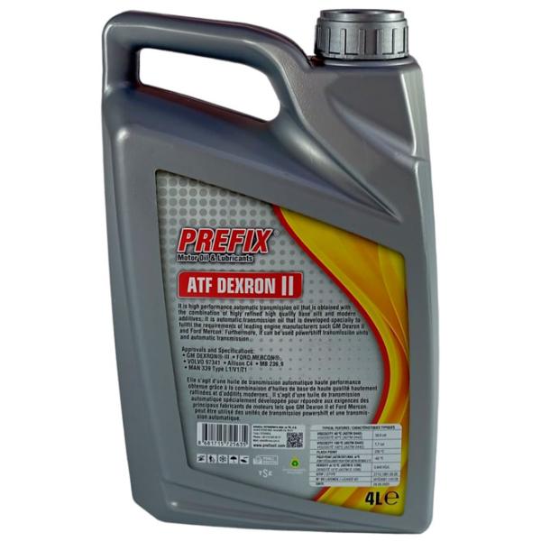 Ulei de transmisie Prefix ATF-II Gear & Transmission 4 l/ sintetic photo 3
