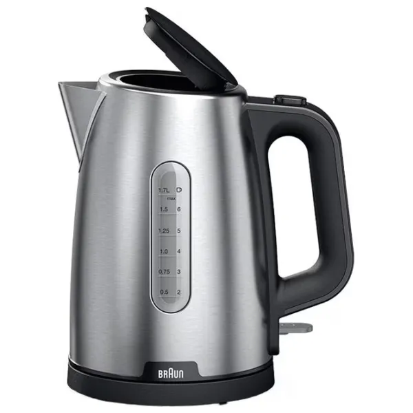 Ceainic electric Braun WK1500BK 1.7l / Ascuns / Inox photo 2