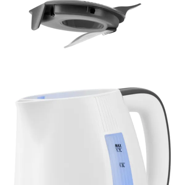 Электрочайник Polaris PWK1708C Water Way Pro 1.7л / Скрытый / Белый photo 4