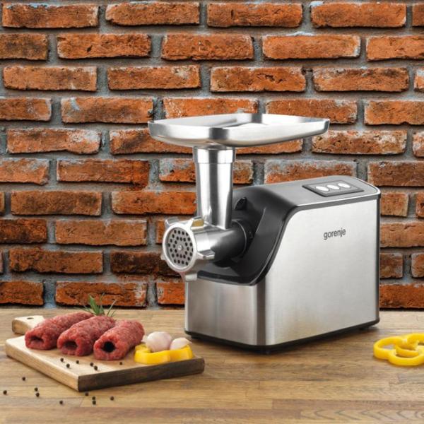 Mașină de tocat carne Gorenje MG2202XE 2200 W/ 2.2 kg/ min/ Inox photo 5