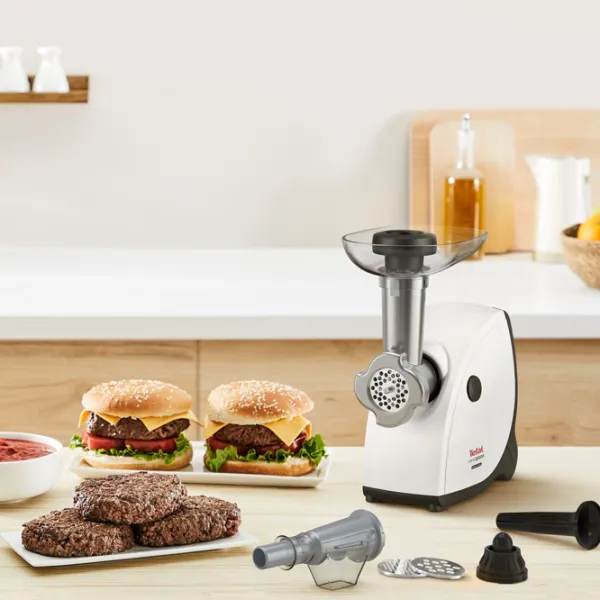 Mașină de tocat carne Tefal NE463138 2000 W/ 2.3 kg/ min/ White photo 5